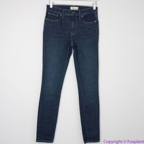 NEW Madewell Tall 9" Mid-Rise Skinny Jeans‎ in Orland Wash, 27T - Picture 2 of 16